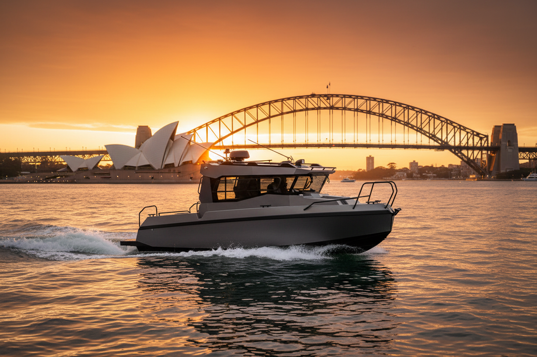 Why a 6.2m Plate Aluminium Boat with a Mercury 250HP V8 and Enclosed Cabin is the Ultimate Aussie Boating Package