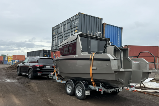 ARK CRAFT 620 Has Landed — Australian Design, Now Being Fitted Locally for Sea Trials